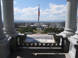 View from State Capitol: Colorado Denver, Colorado