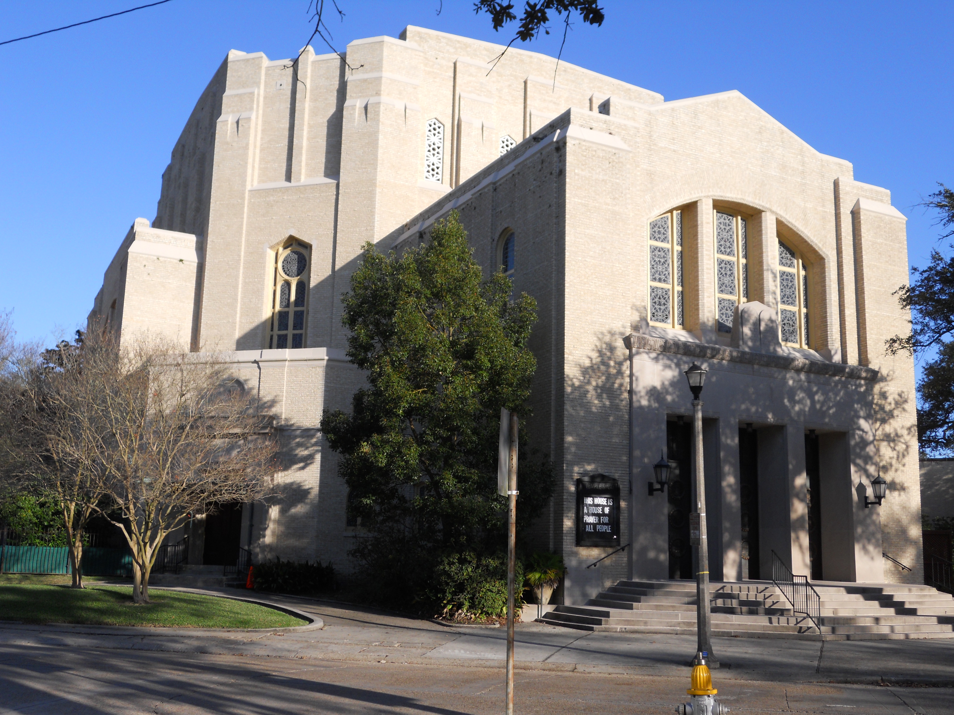 Temple Sinai, New Orleans Louisiana